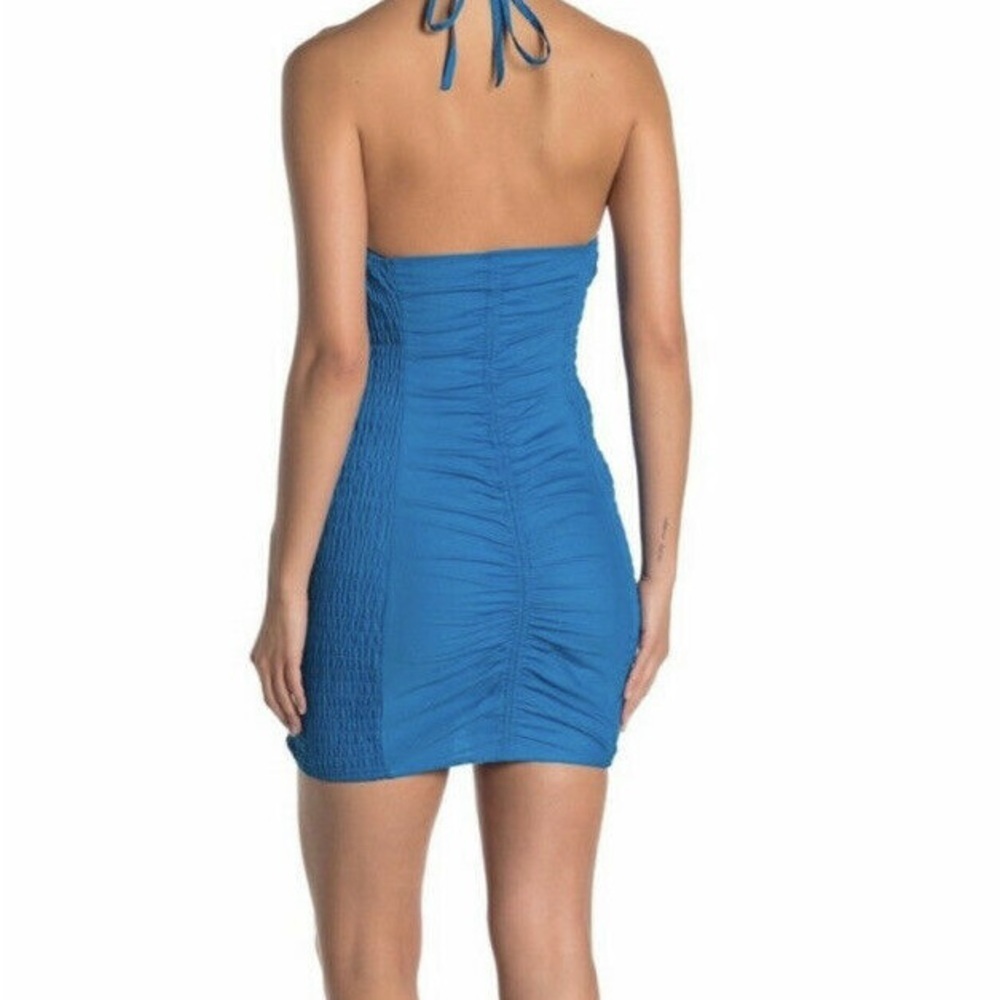 Free People Blue Mini Dress - Picture 2 of 7